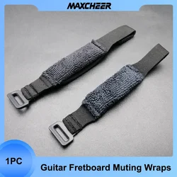 Gitarre Griffbrett Wrap Saiten Mute Muter Fret Muting Wrap für Akustische Klassische Elektrische Gitarren Bass Guitarra Zubehör