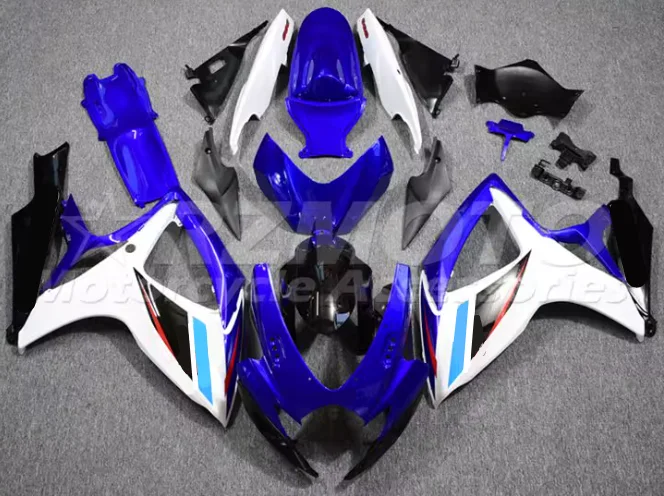 New ABS Motorcycle Fairings Kits Fit For SUZUKI GSX-R600 750 K6 2006 2007 06 07 Custom Blue Black White