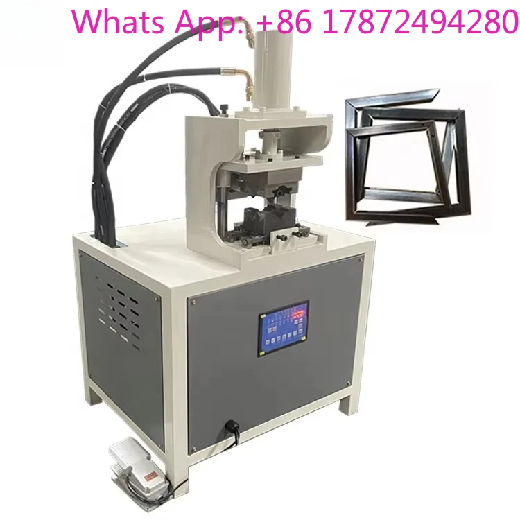 Automatic Iron Stainless Steel Tube Corner Hydraulic Pipe Notching Punching Round Pipe Angle Cutting Machine for Tents