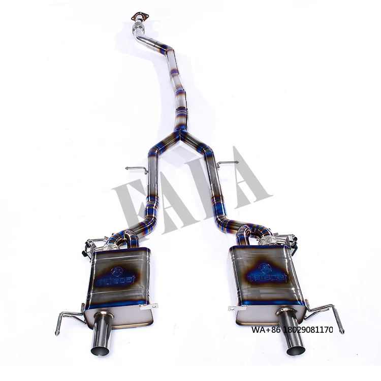 

For ATS 2.0T 2014 Titanium Exhaust System Rear Performance Cat Back Exhaust Pipe Improves Performance