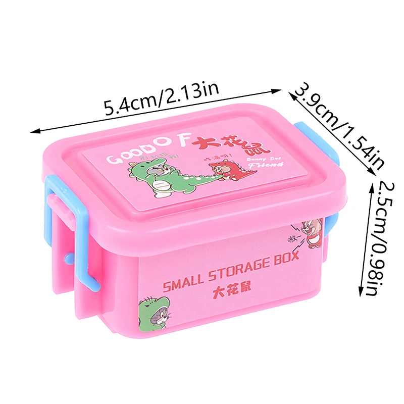 Dollhouse Mini Storage Box for Kids, Pretend Play Toys, Decoração do lar, Acessórios, Modelo, 1:12