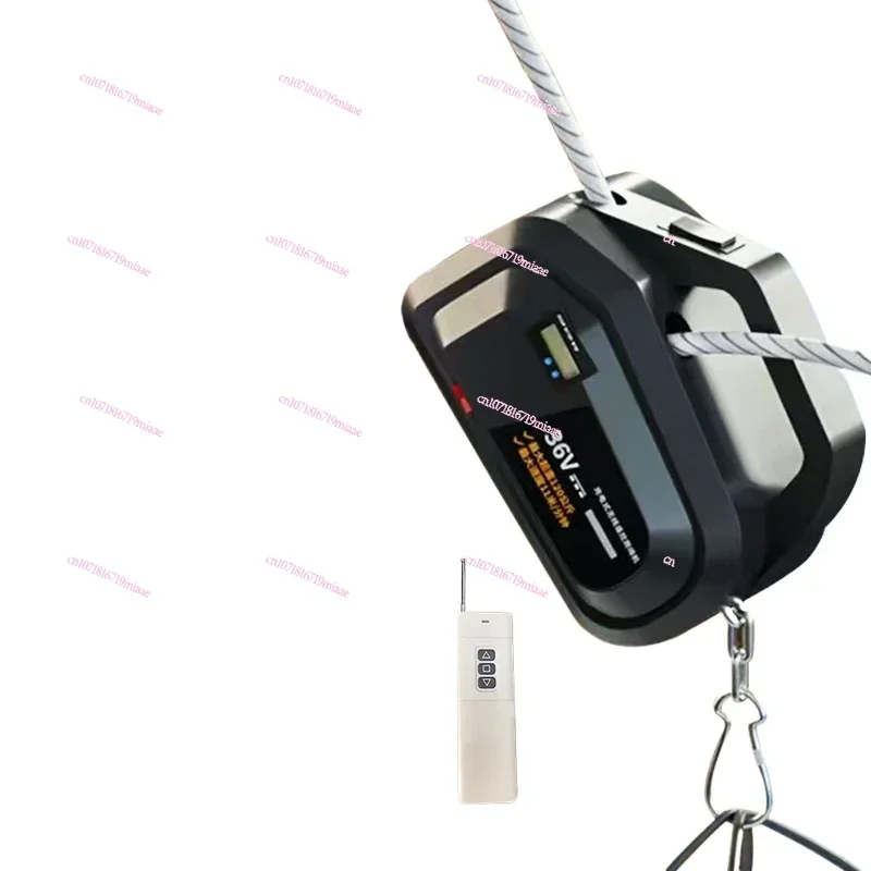

Rechargeable Rope Climbing Machine Air Conditioner Outdoor Unit Lifting Lithium Battery Crane Exterior Wall Hoisting
