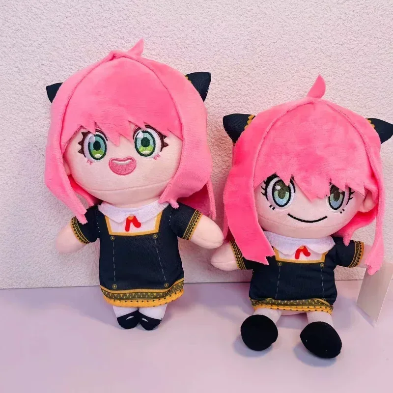 SPY×FAMILY Anime Figure Anya Yor Loid Forger Plush Toy Kawaii Cartoon Stuffed Animal Cosplay Pillow Room Decoration Gift view 4