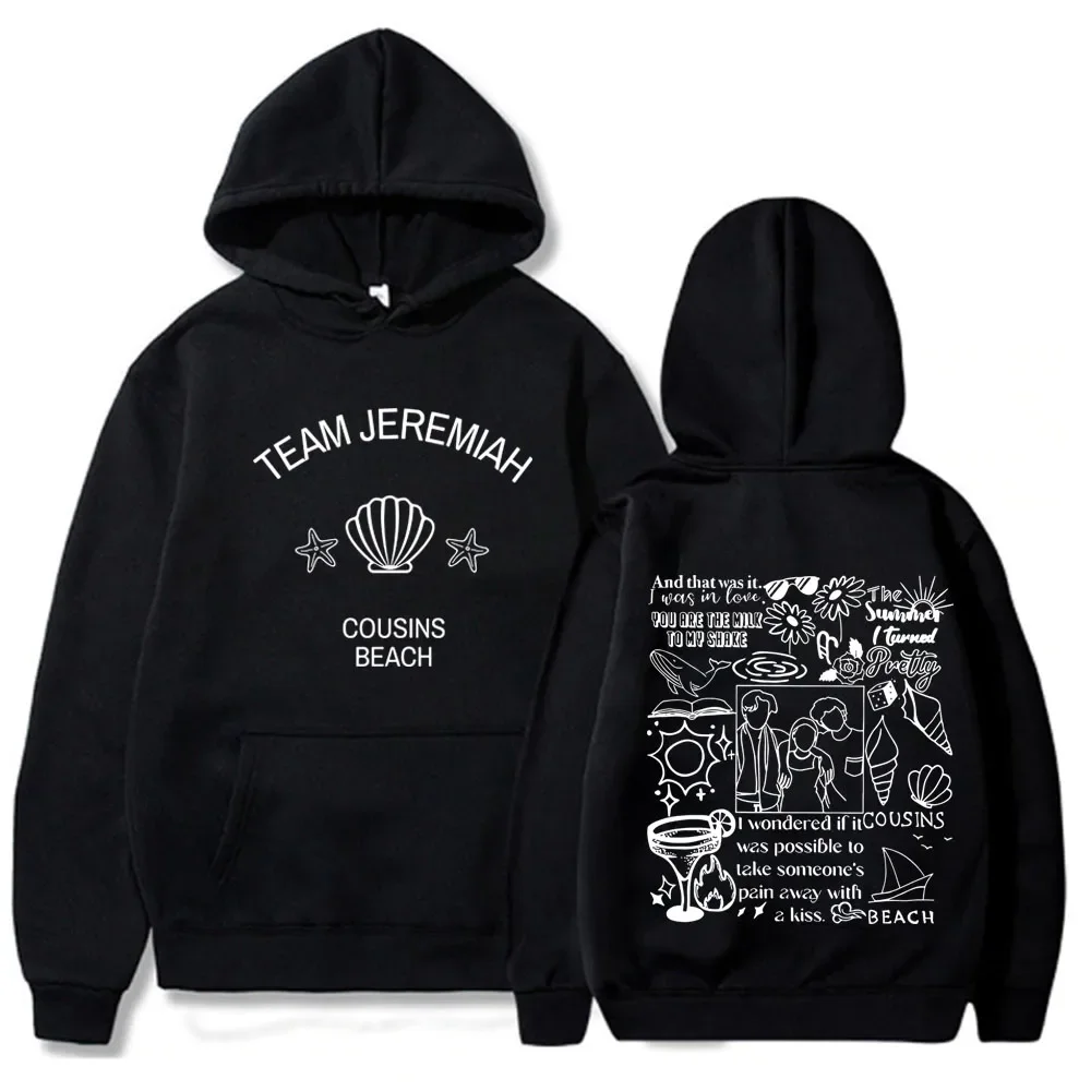 

2024 Hot Team Jeremiah Cousin Beach Hoodie The Summer I Turned Pretty Hoodies Fashion Harajuku Sweatshirt