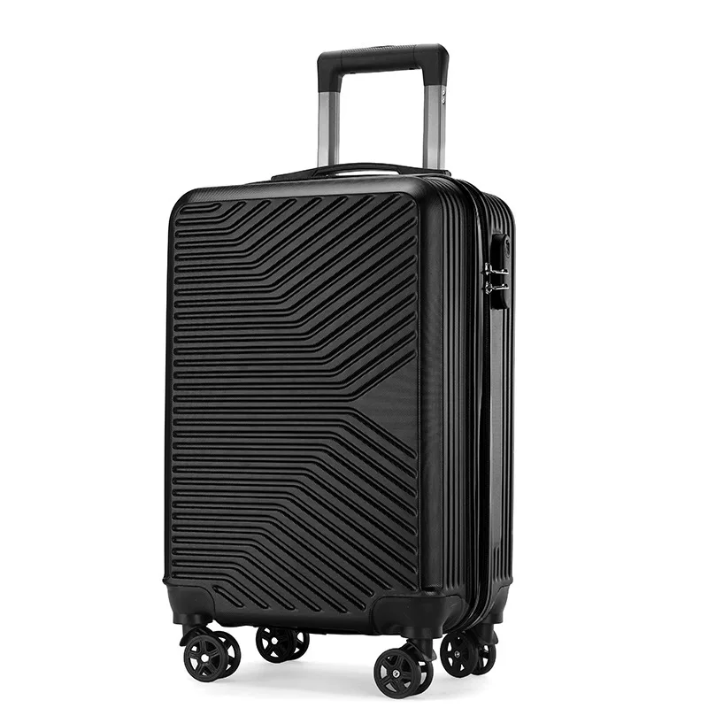 (80) Customized Striped Simple Luggage Large Capacity 20-inch Boarding Case