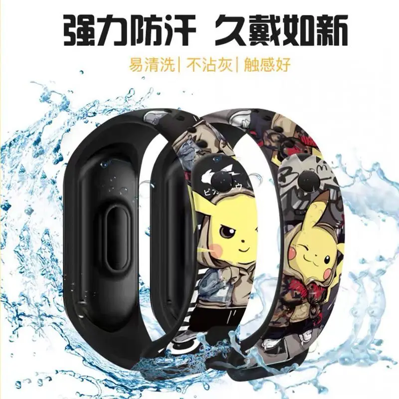 Pokémon cartoon pattern digital watch student luminous waterproof sports watch, cute and fun, convenient clock, gift for friends view 6
