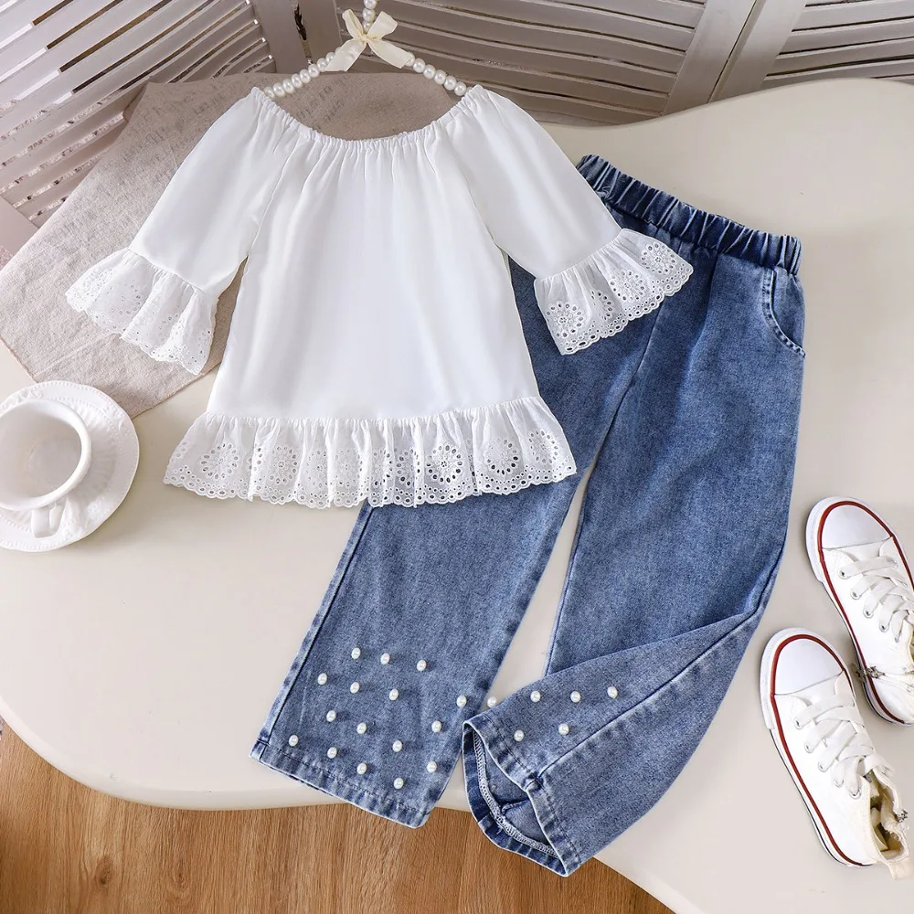 

2026 Summer Girls Cute Strawberry Collar Bow Princess Dress, Pastoral Ins Style Kids Dress for 4-7Y