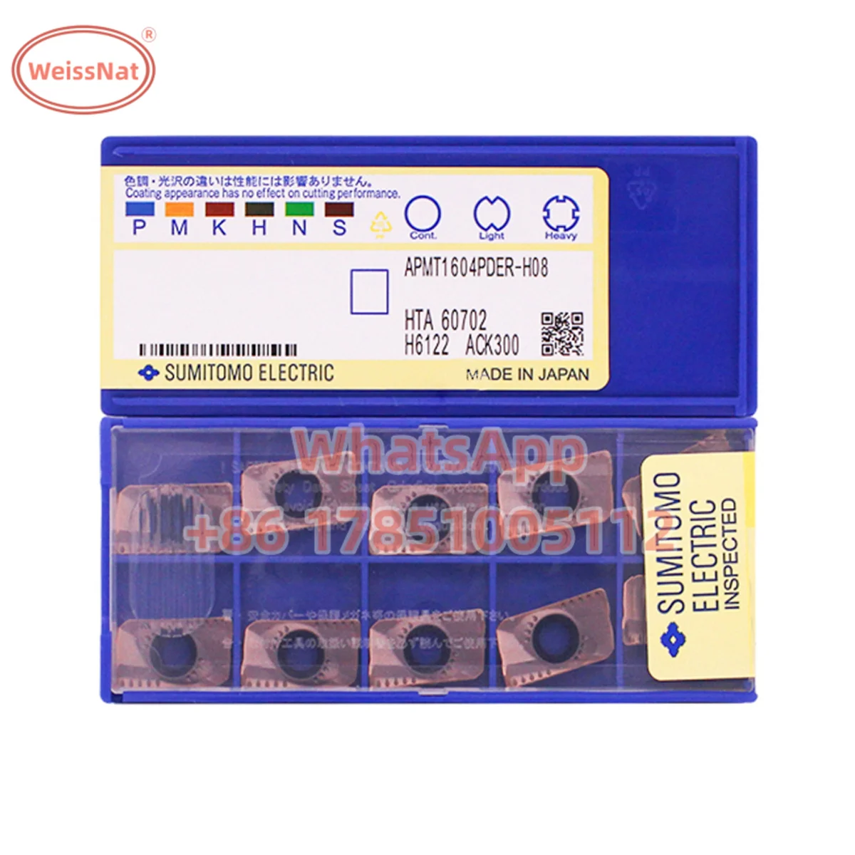 

SUMITOMO APMT1135PDER APMT1604PDER ACP200 ACK300 JSP25 XD6320 Carbide Insert APMT Inserts