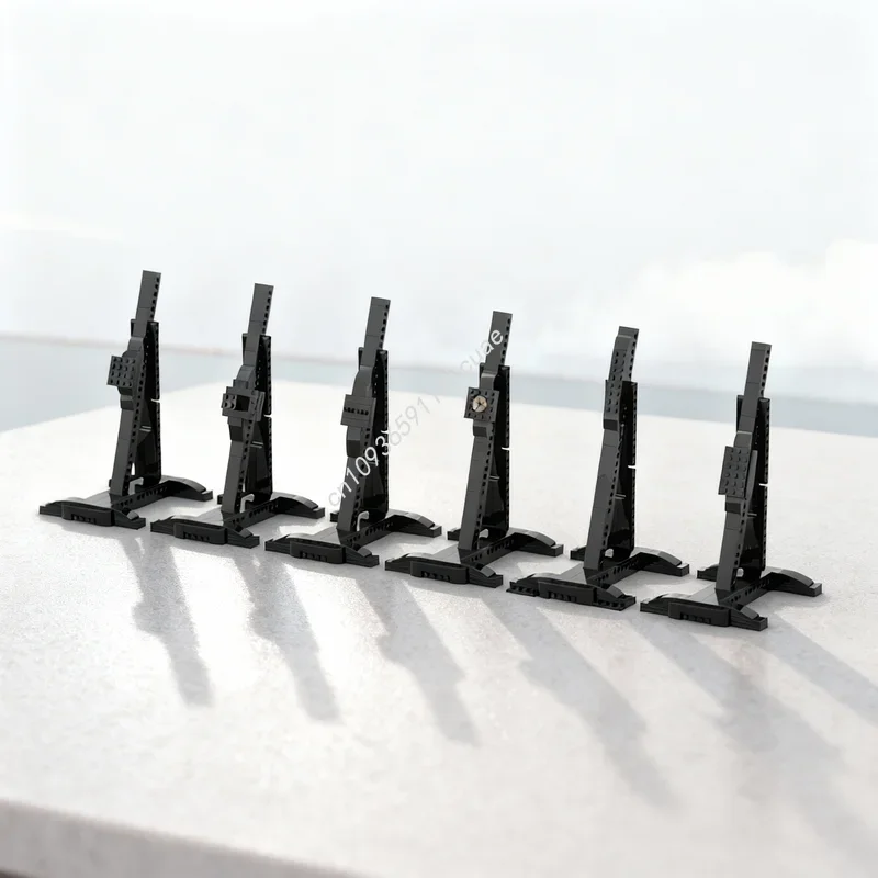 856pcs MOC Star Battle Starship Collection Stands Model Building Blocks Construction Festival Gifts Education Brick Toy