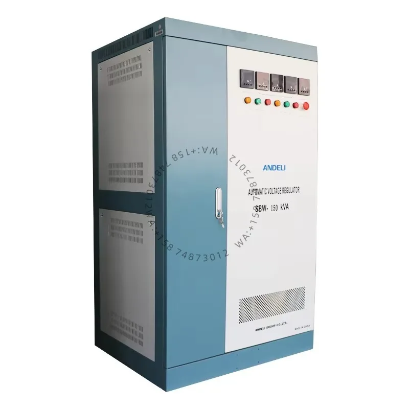 ANDELI DBW 300KVA 3-Phase Automatic Voltage Stabilizer SBW Regulator with AC Current