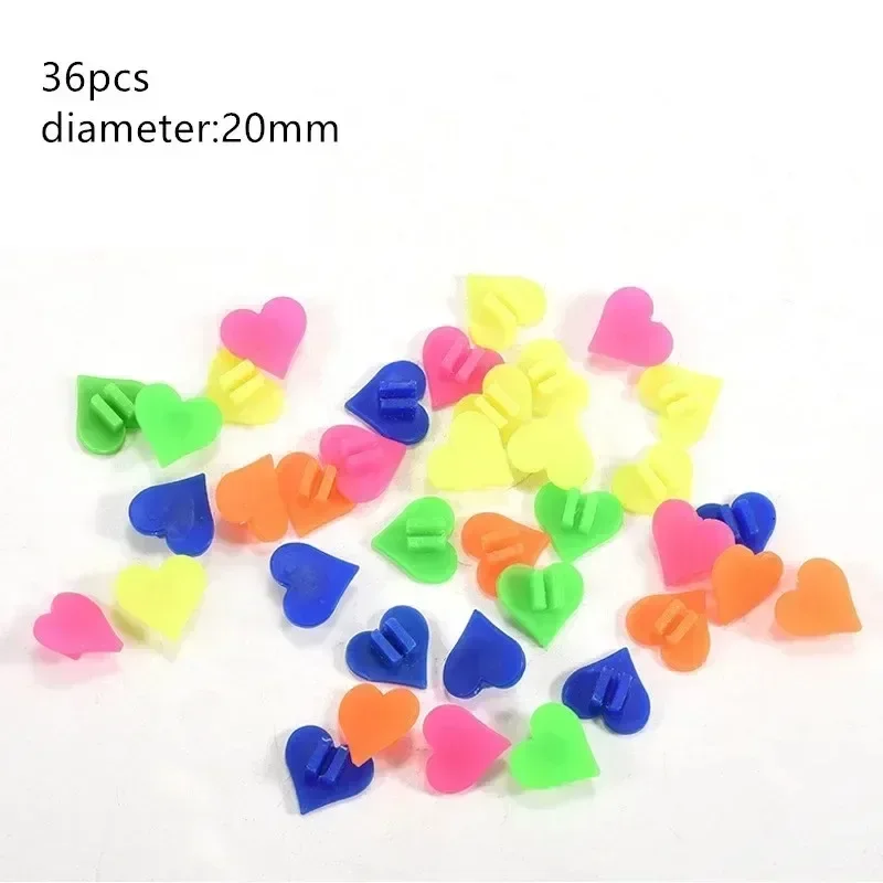 36pcs Colorful Plastic Bicycle Spoke Beads - Decorative Wheel Clips for Kids Bike Accessories & Cycling Fun image 6