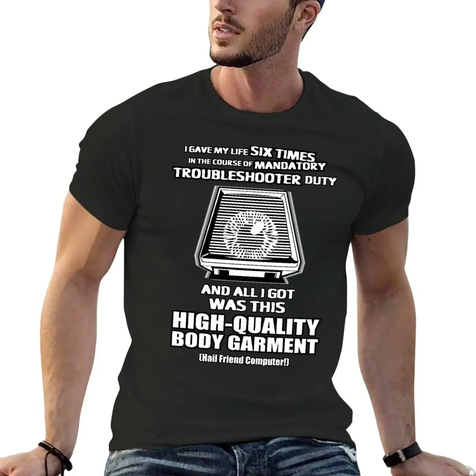 Mandatory Sentimental Veteran Troubleshooter Body Garment T-Shirt cheap stuff vintage custom shirt mens workout shirts