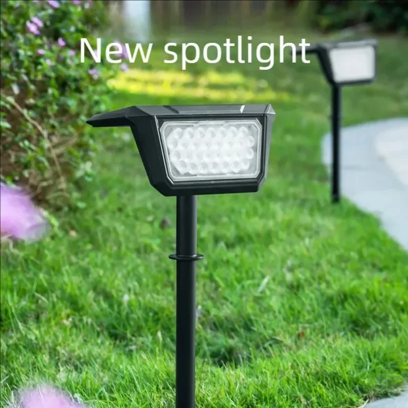 30leds rgb luz solar ao ar livre paisagem holofotes mudança de cor 2 em 1 sem fio à prova dwireless água lâmpada de parede solar pátio jardim