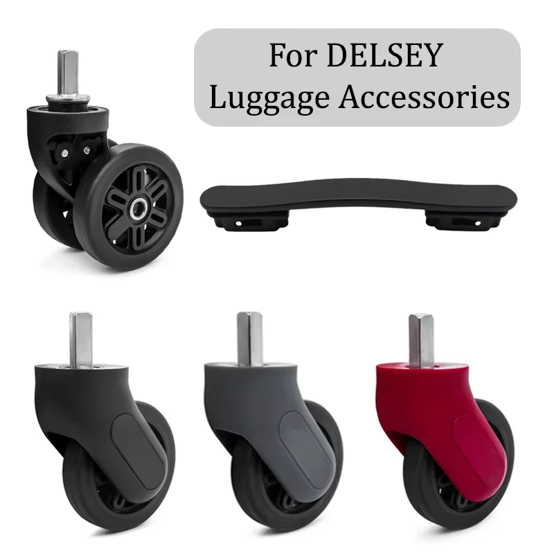 Suitable For The French Ambassador DELSEY Handle Universal Wheel Luggage Accessories Replacement Wheels For Suitcases Durable