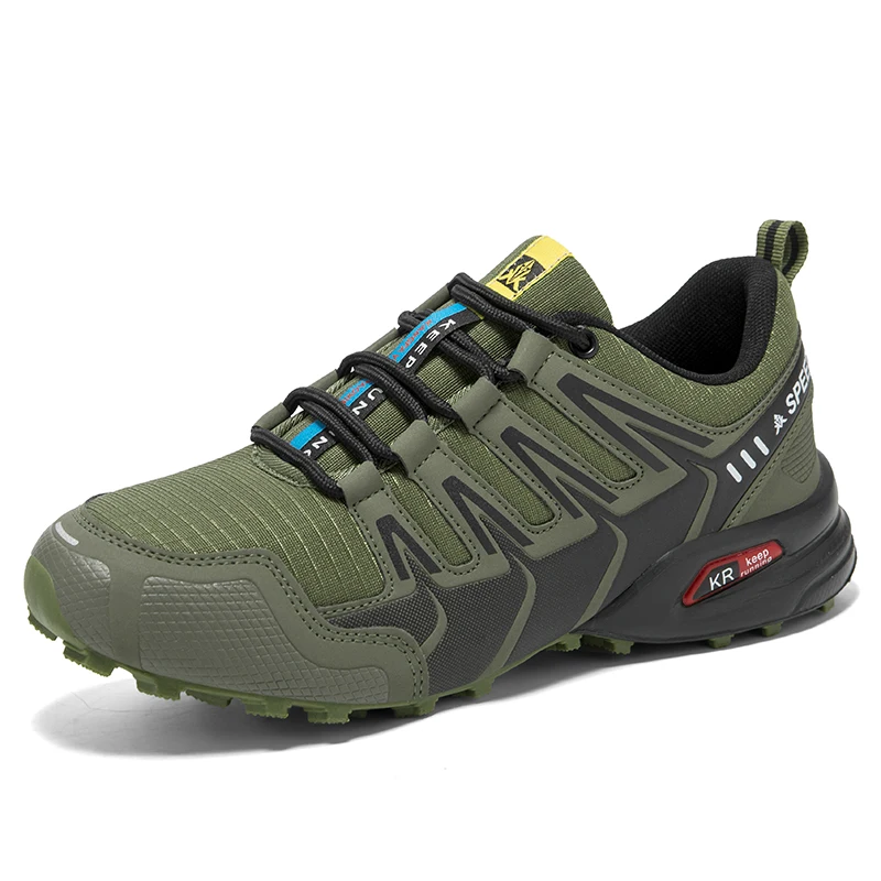 Men's Casual Sports Shoes, Non-slip And Lightweight, Spring And Autumn Outdoor Cross-Country Running, Hiking Shoes,Cycling Shoes