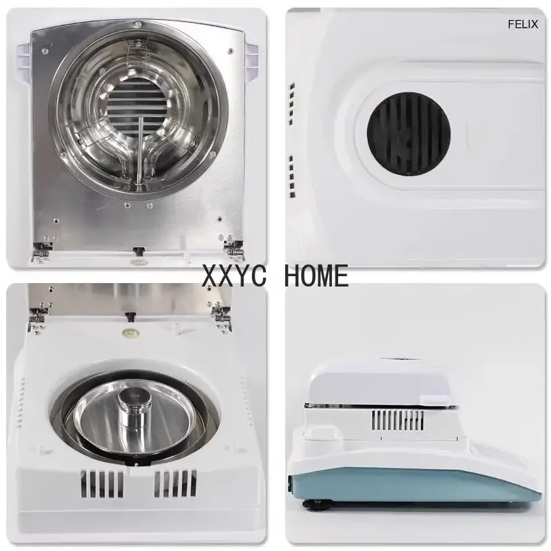 Rapid analyzer 50g/0.005 100g/0.005 Automatic Halogen Heating Moisture Meter Analyzer Tester Tea, grain, feed, corn, plastic