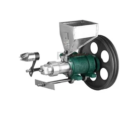 16 Use Snack Extruder 25Kg/h Rice Corn Food Extrude Puffing Machine Twisted Hollow Stick Solid Crispy Popper Bulking Machine