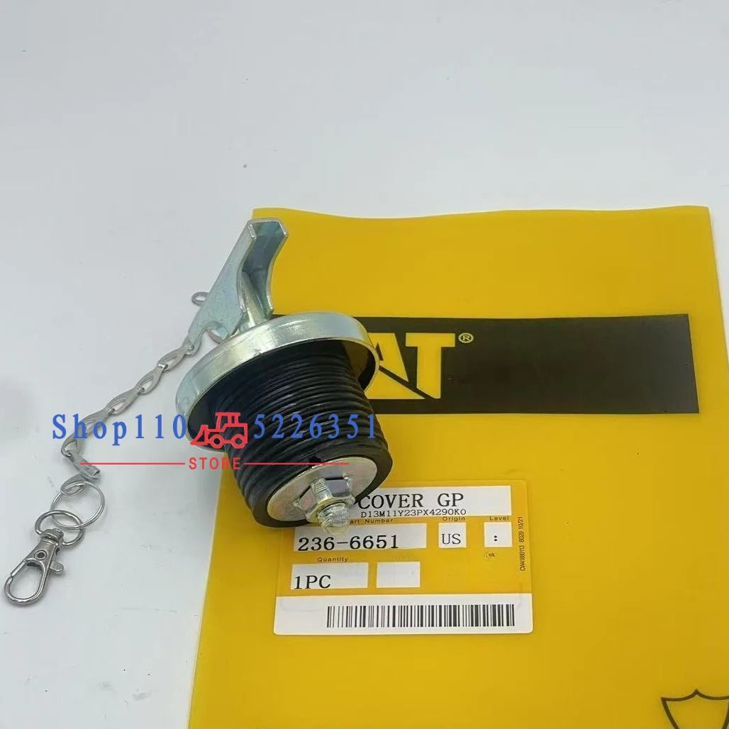 

236-6651,CAP FILLER ENGINE OIL caterpillars Backhoe Loade 414E/416D/416E/416F/420D/ 420E/420F/422E/422F/424D/428D/450F/450E/432E