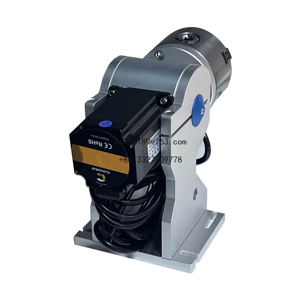 2025 hot selling products Laser Engraving Machine Parts Rotating Device Rotary Motor Axis for Metal Laser Cutting Machine