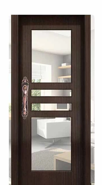 Antique pull-out clothes, cabinets, retro red and bronze door handles,