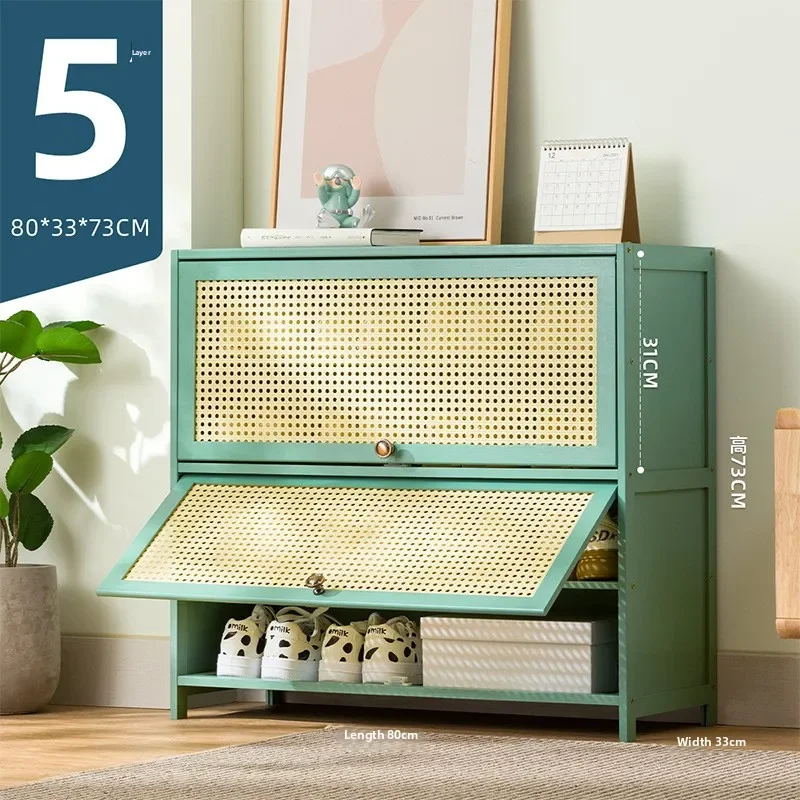 Shoe rack large-capacity economical simple household door shoe cabinet dormitory dormitory good-looking dust-proof premium