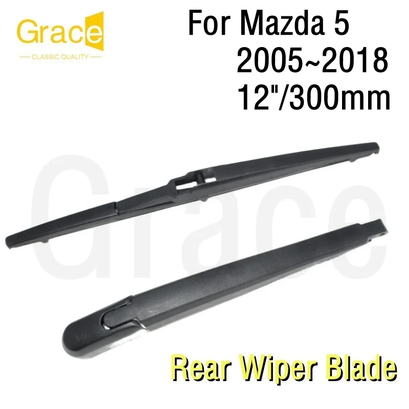 

Для Mazda 5 задняя щетка стеклоочистителя 12 "/300 мм лобовое стекло автомобиля резина 2018 2017 2016 2015 2014-2006 2005