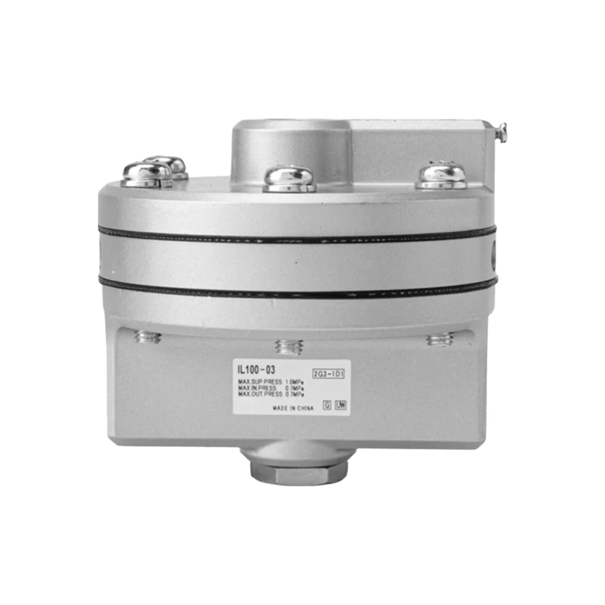 

Pneumatic Speed-Increasing Relay IL100-02/IL100-03 Locking Valve for Accelerating Driving Speed Air Source Amplifier