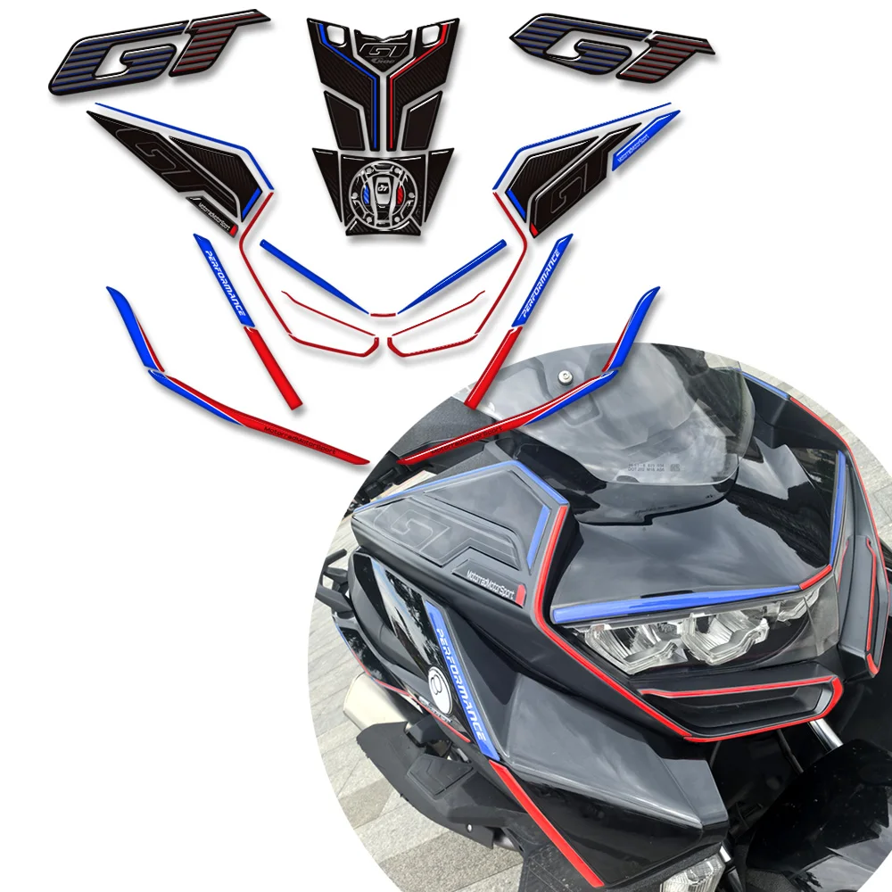 

Body Shell Front Face Fairing Fender Stickers For BMW C400GT C 400 GT C400 Scooter Motorcycle Gas Oil Kit Fuel Tank Cap Decals
