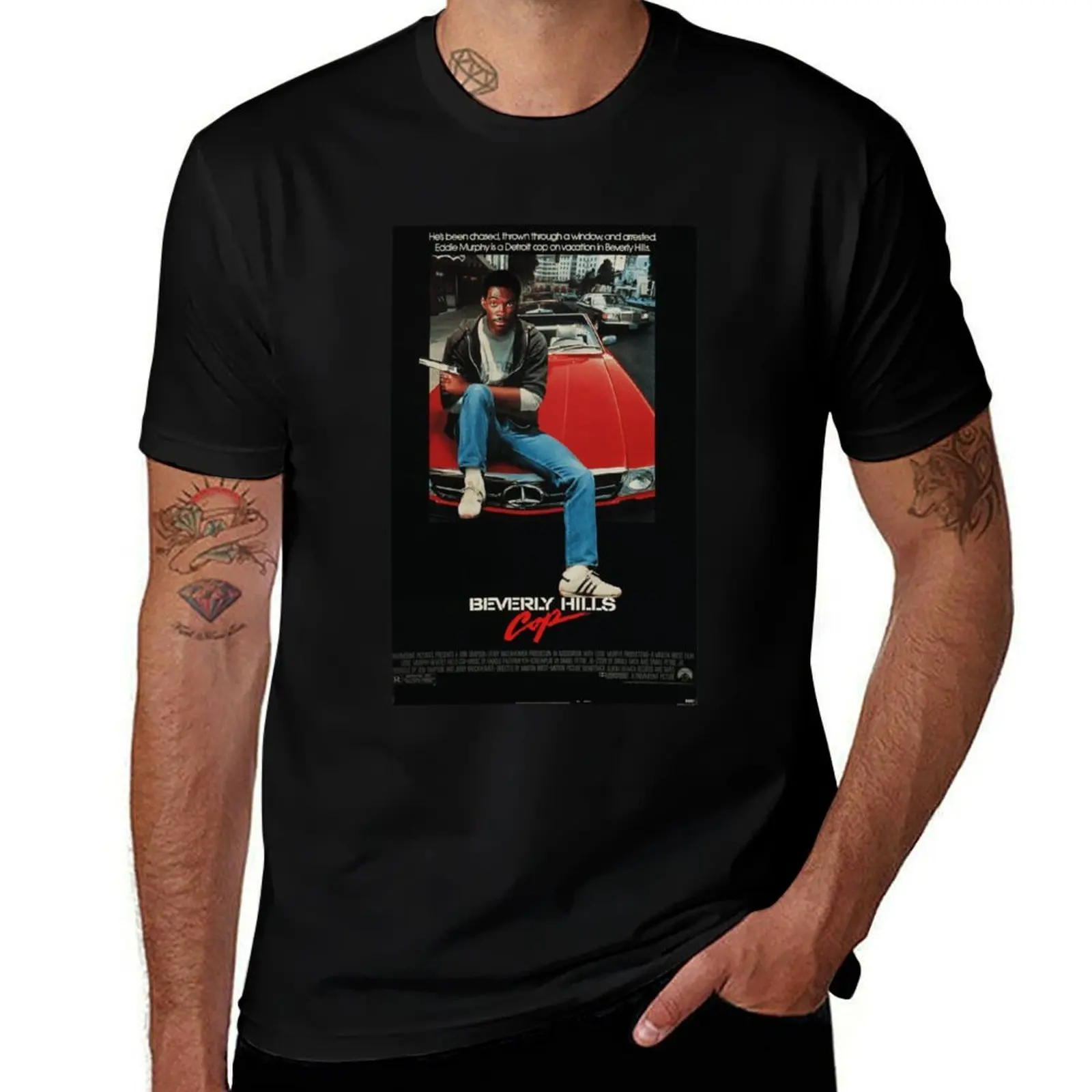 Beverly Hills Cop Vintage Classic . T-Shirt Modern Style Print T-Shirt