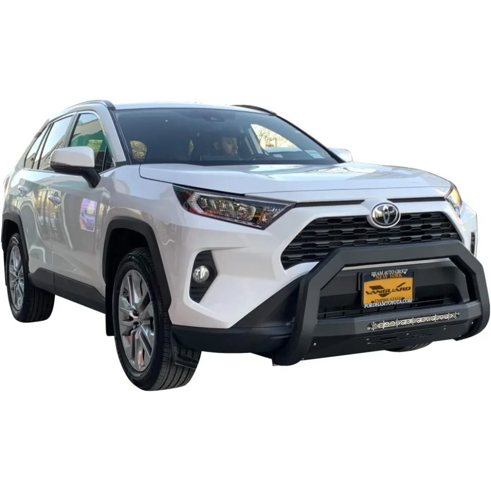 VGUBG-2000-1387HBK-LED Preto Powdercoat Optimus LED Wide Bull Bar |   Compatível com 20-24 Toyota Highlander