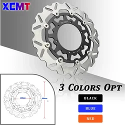 320MM Oversize Front Wavy Floating Brake Disc Rotor For 1998-2020 2005 2006 2007 2008 YZF PMZ RMZ PMX KXF CR CRF SX XC EXC XCW