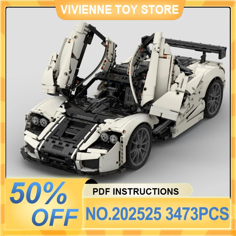 

Высококачественный MOC 202525, детали Speed Sprots Vechiel 42172 F1, модель строительного блока, игрушка-головоломка «сделай сам», рождественские подарки для детей, мальчиков и взрослых