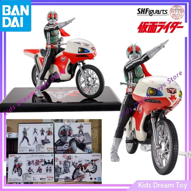 

Bandai Shf KAMEN RIDER NEW NO.1 Koei Showa Knight(with First Press Limited Edition Base)&New Whirlwind Anime Action Figures Toys