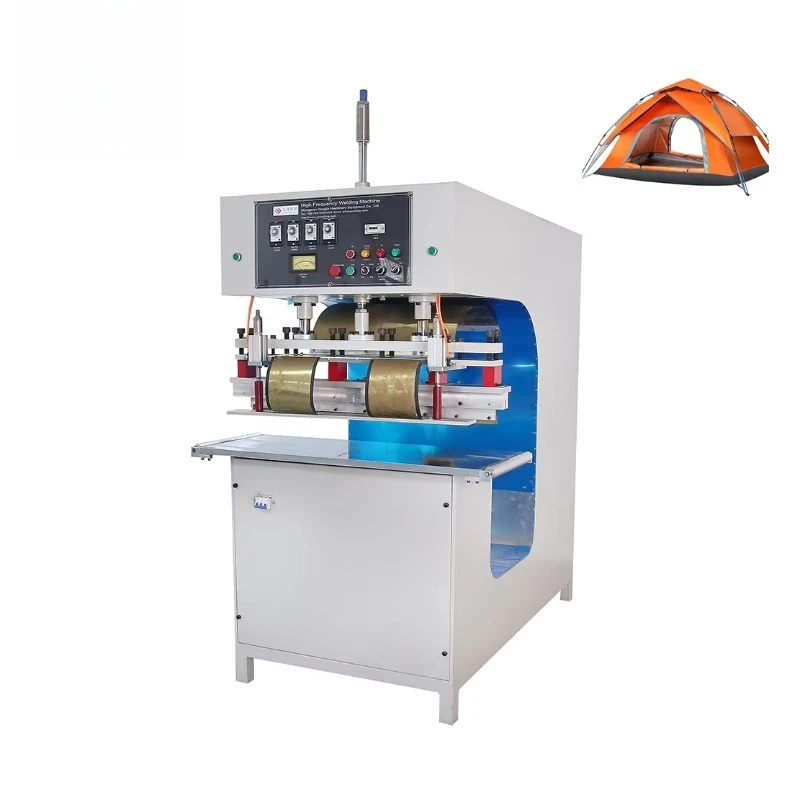 High Power HF PVC Laminated Fabric Welder Impulse Sealer 15KW High Frequency Welding Machine for Tents