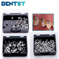 50Pcs/Box Dental Orthodontic Lingual Buttons Metal Lingual Button Bite Open for Brackets Dentista Material Ortodoncia