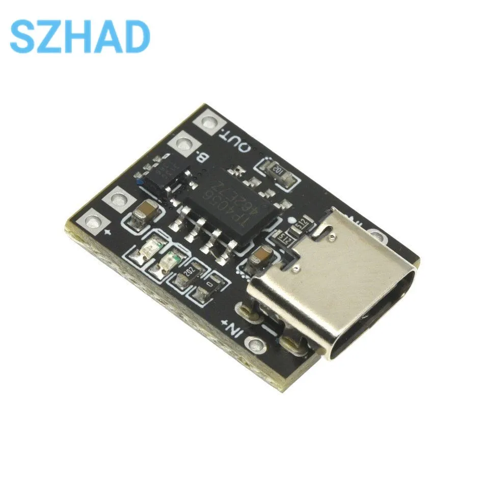 Super Small Ternary lithium Battery Charging Board 1A 3.7V 4.2V Charger Module Type-C Interface With Protection Board