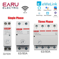 WiFi Circuit Breaker 1P+N 3P+N Time Timer Switch Relay Smart Home House Voice Remote Control By eWeLink APP Alexa Google Home