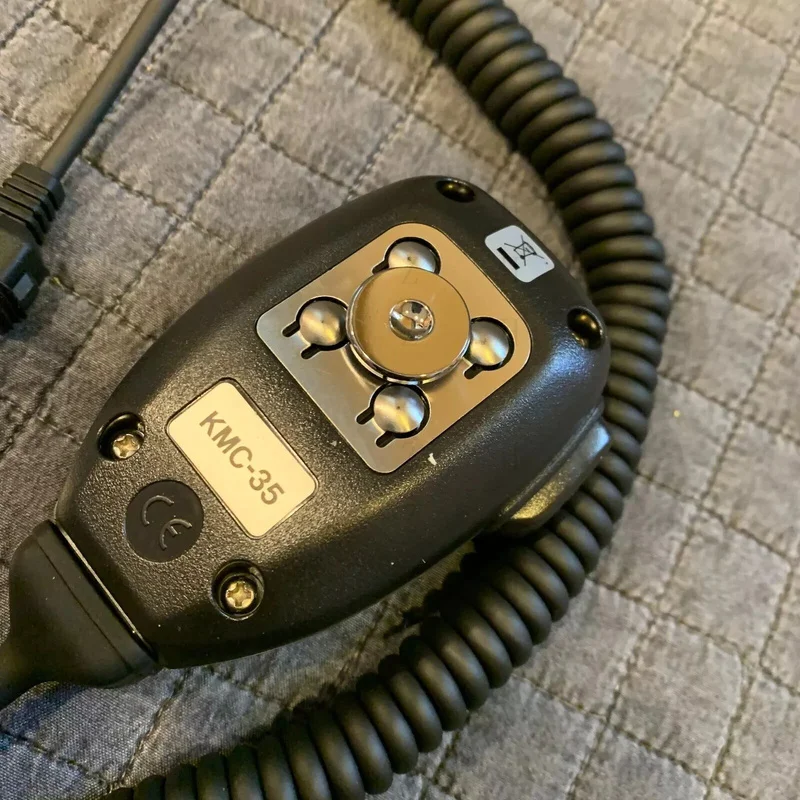 H  For Kenwood KMC-35 Handheld Wired Microphone Two Way Mobile Radio with Bracket 716788017085| eBay