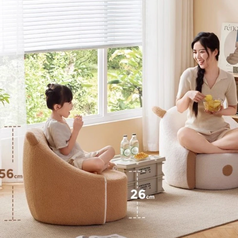 Girl Soft Sofa Chair Unique Filling Individual Modern Sofa Puffs Floor Woonkamer Banken Sofaset Furniture For Living Room