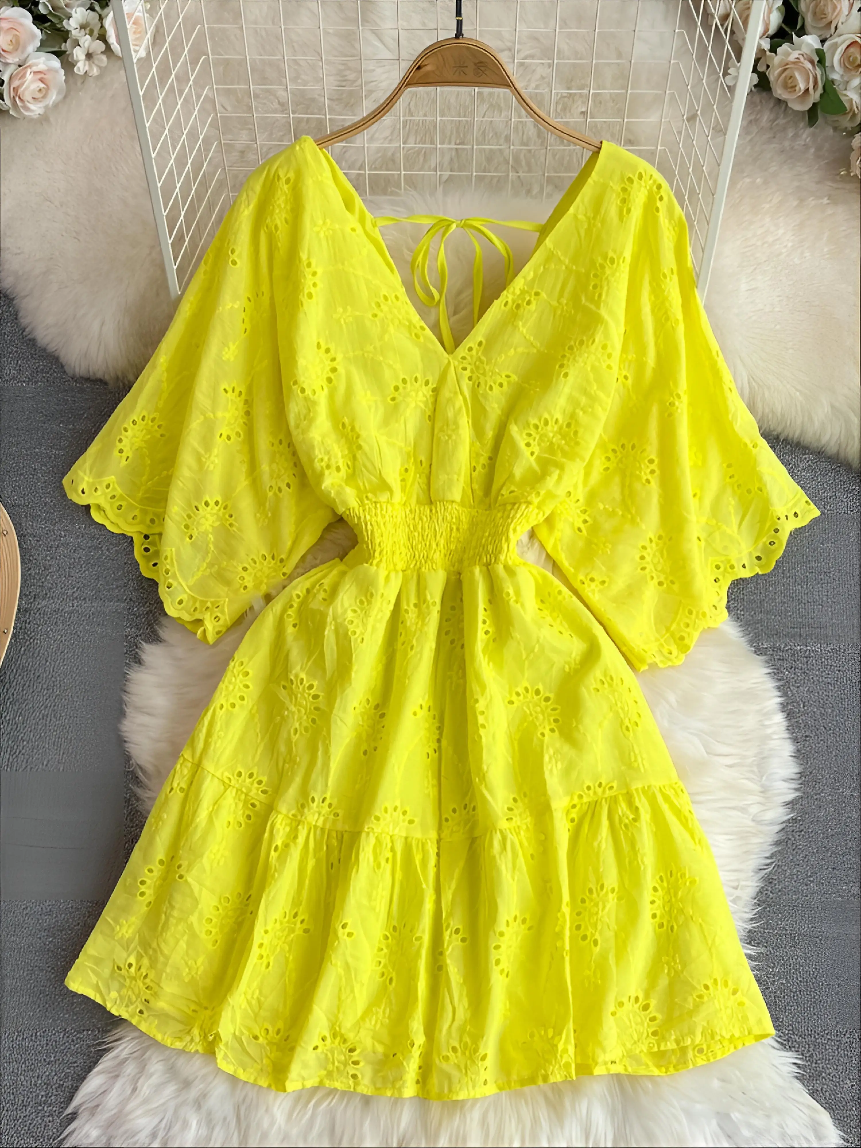 

Cover Up Wedding Women Hollowout Microfiber Cooling Sarong-Pareo-Womens Mermaid Translucent Moroccan Crocheted Protective Praia