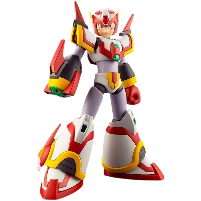 KOTOBUKIYA-Figura Anime Original de Rockman X, Mega Man KP530, Force Armor, Rising Fire Version, Brinquedos Colecionáveis para Crianças, Em Stock