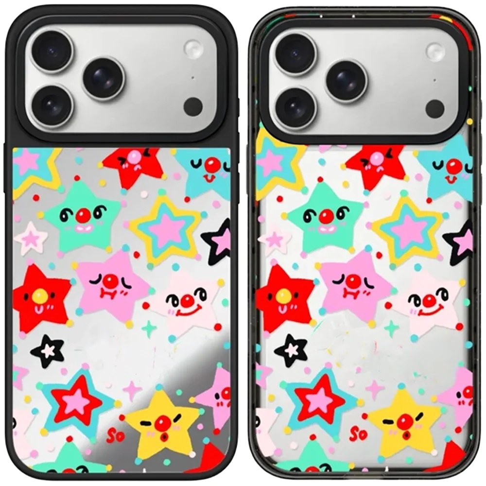 6070331 Acrylic / Mirror Magnetic Case: Compatible with IPhone 17 16 15 14 13 12 Pro Max 17 Air