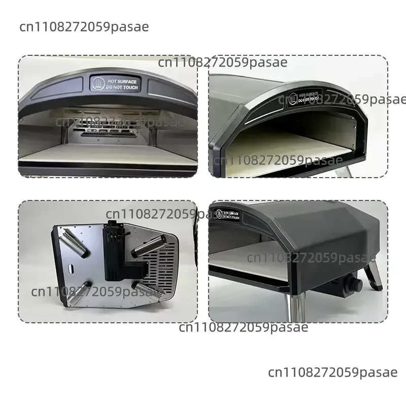 16  Cooking Surface Forno Horno De Pizza Modern Mobile Gas Pizza Oven