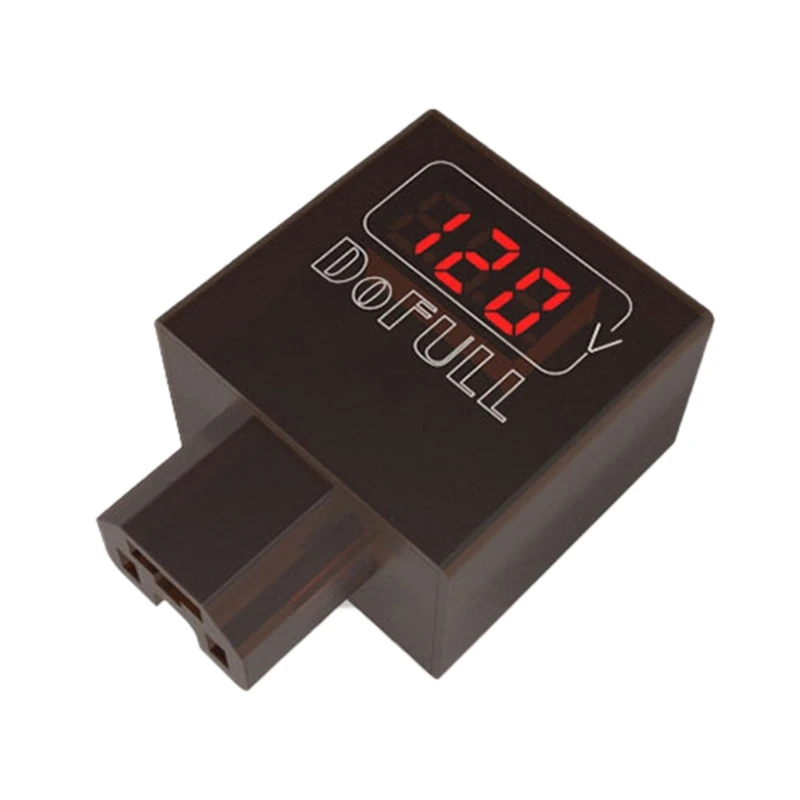 DC30-100V Digital VoltTester EVVoltmeter for 48V 60V 72V 96V Electric Bikes