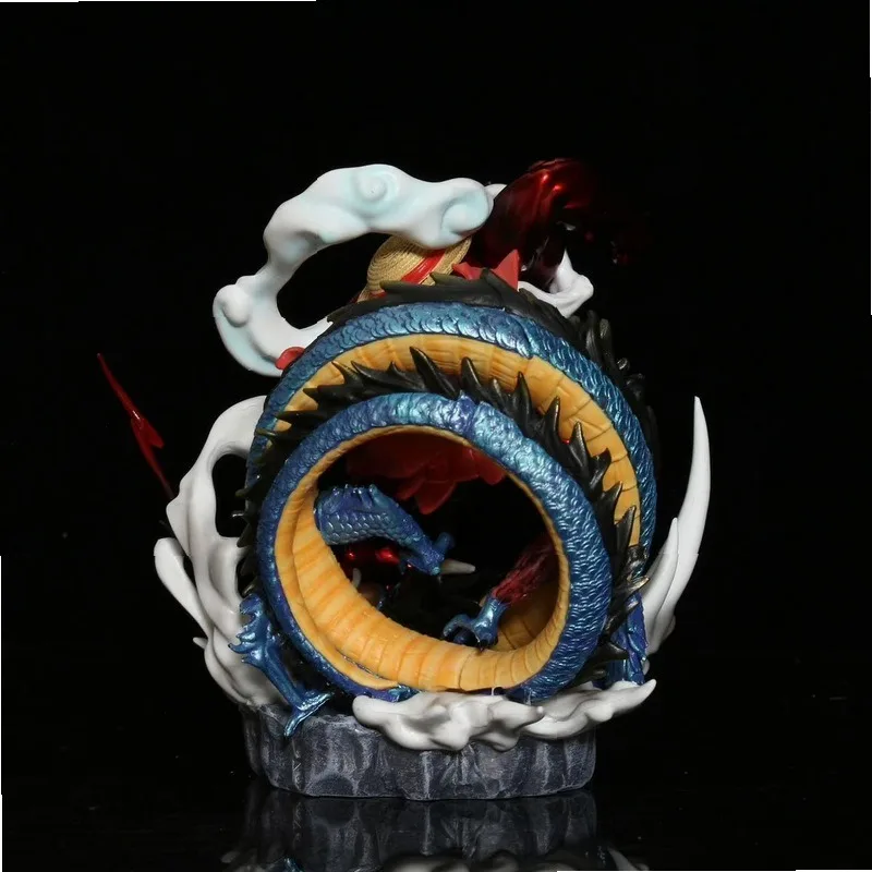 One Piece Wano MKE Gear 4 Luffy vs Kaido GK Anime Figure Model Statue Collection Desktop Decor - view 5