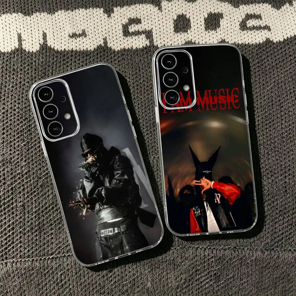 Rap P-Playboi Carti Phone Case Transparent Silicone Soft For Samsung S25,S24,S21,S22,S23,S30,Ultra,S20,Plus,Fe