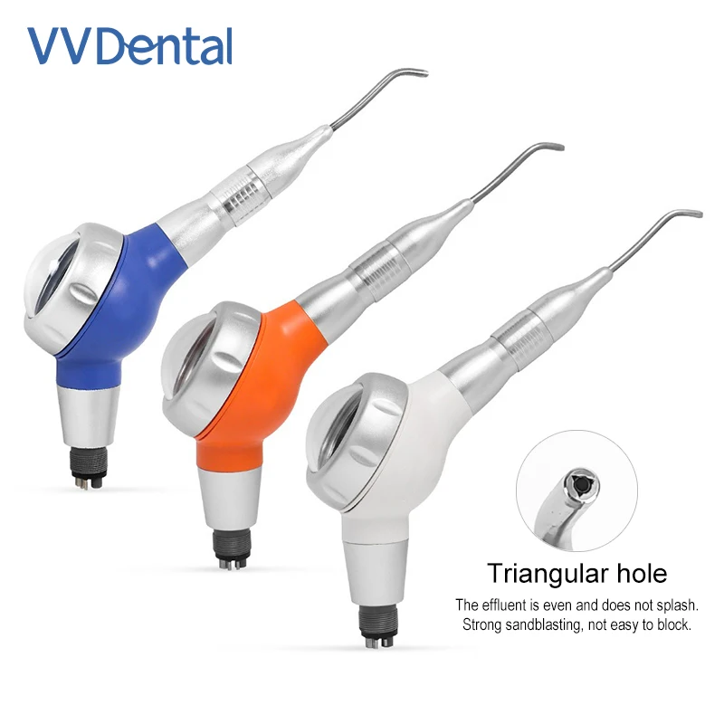 VVDental Sandblasting Air Prophy Unit,Oral Hygiene Jet Spray Cleaner,Airflow Polisher & Teeth Whitening Dentistry Device