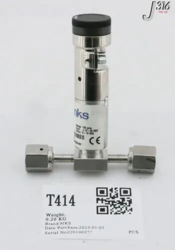 

T414 MKS BARATRON PRESSURE TRANSDUCER, 100PSIA 892B12PCJ2GW1S