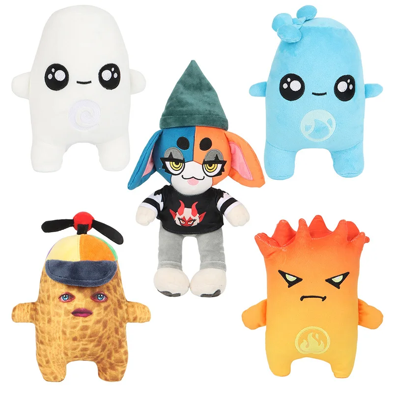 22-35cm New Fortnite Plush Doll Cartoon Toy Game Merch Collectible Decoration Gift Doll for Birthday, Christmas, Halloween