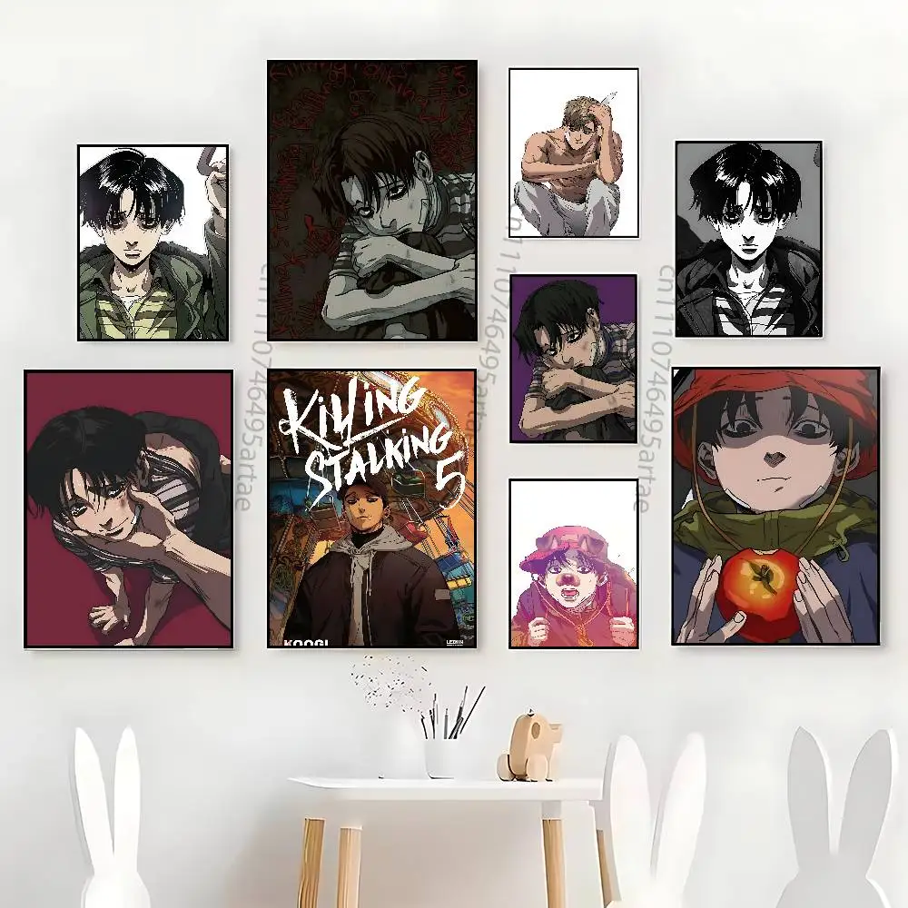 K-Killing S-Stalking Korean Manga Classic Wall Art Canvas Print Poster Suitable for Home Living Room Decoration Painting